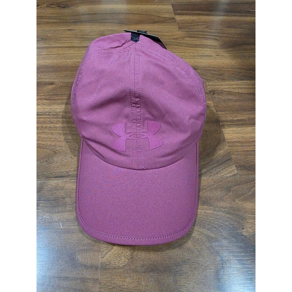 Under Armour Launch Run Cap Women OSFA Pink NWT Iso-Chill Reflective Hat